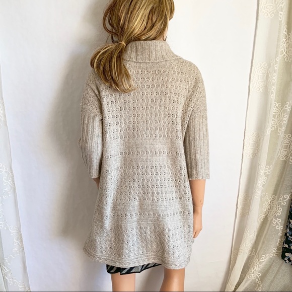 EILEEN FISHER Alpaca Wool Tunic Sweater - Picture 7 of 8